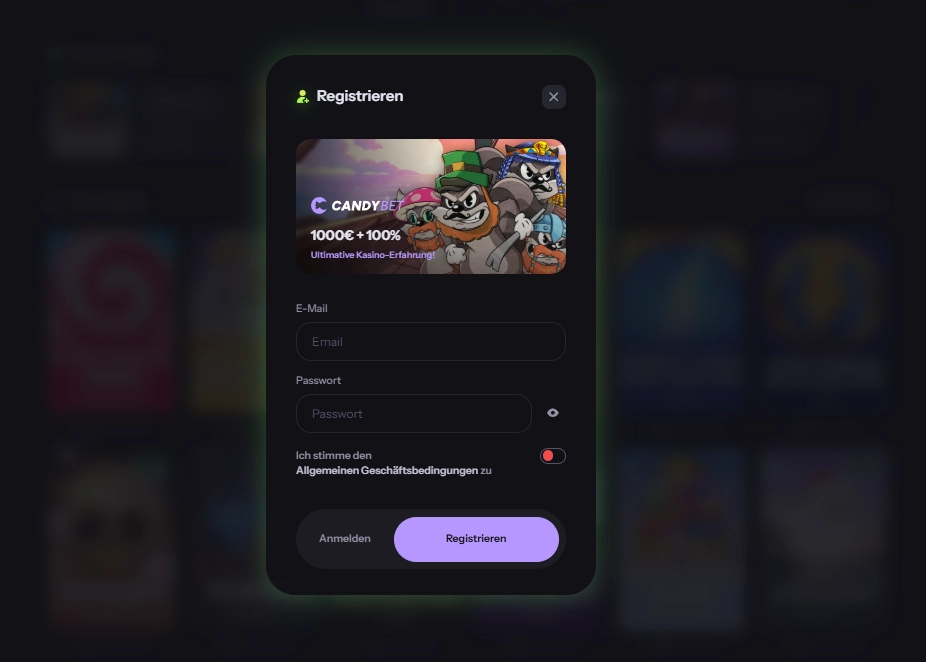 candybet casino registrieren